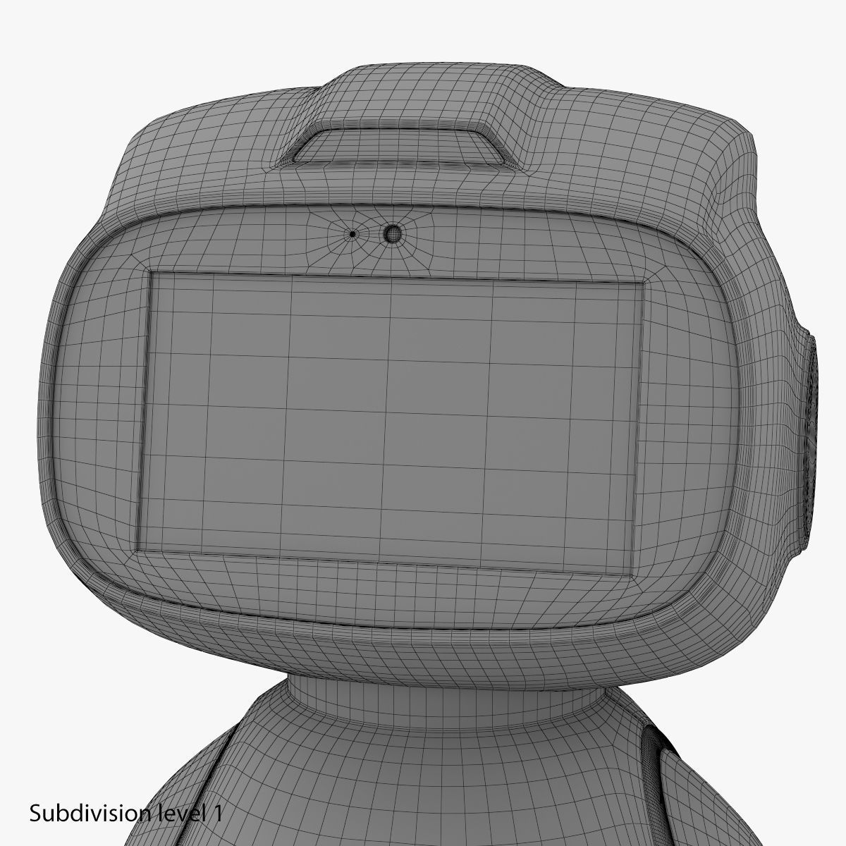 Yumi Smart Home Robot 3D model_29