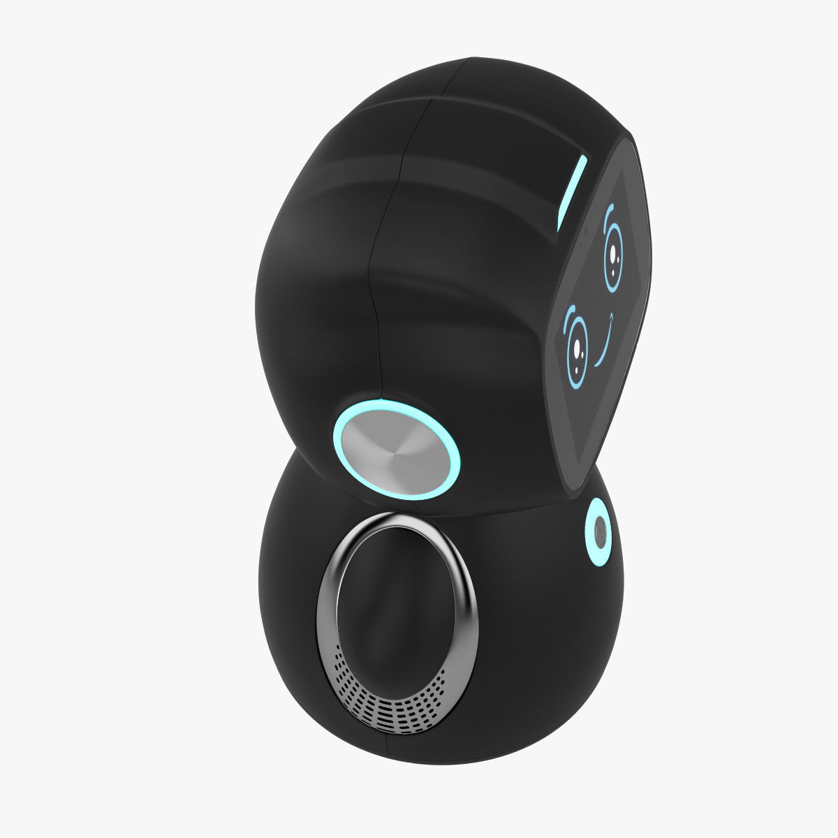 Yumi Smart Home Robot 3D model_16