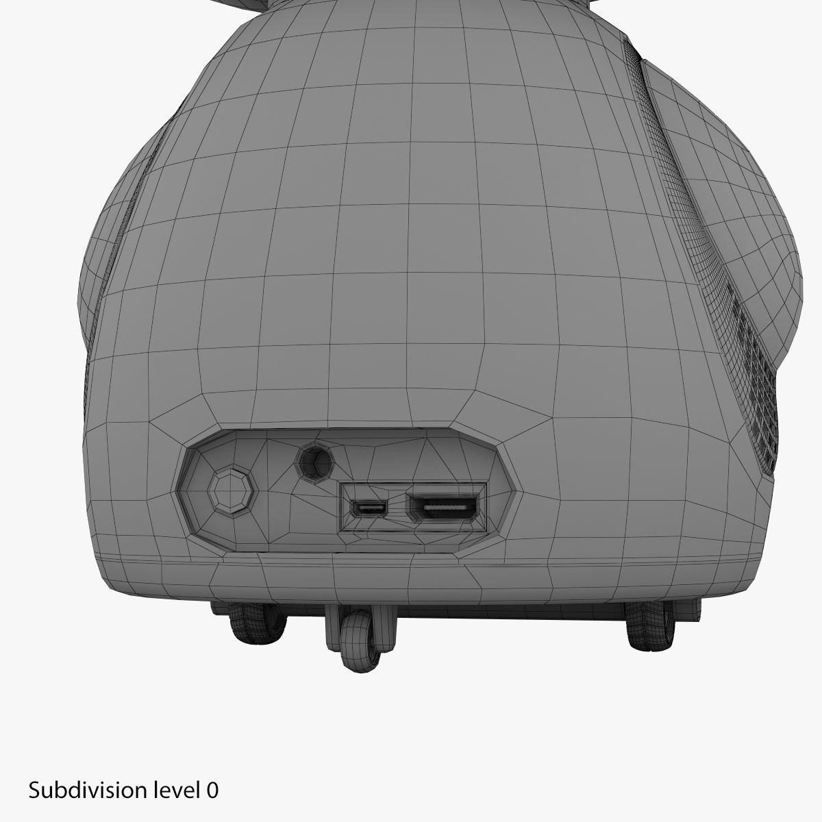 Yumi Smart Home Robot 3D model_22