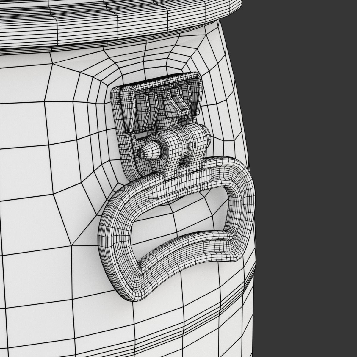 Plastic Barrel 3D model_20