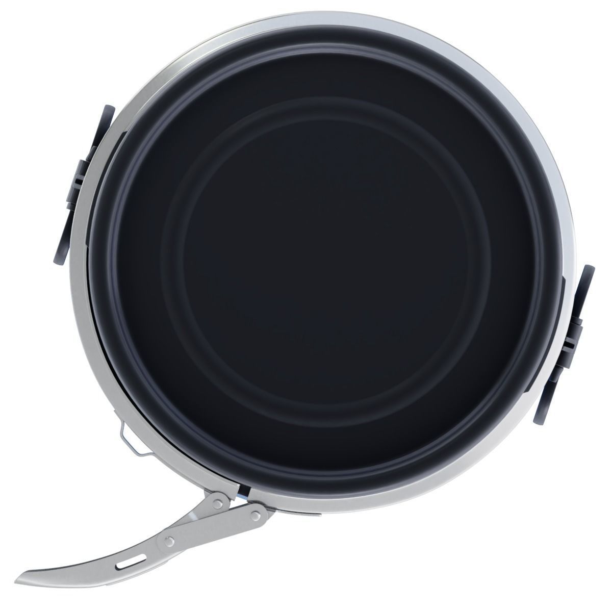 Plastic Barrel 3D model_8