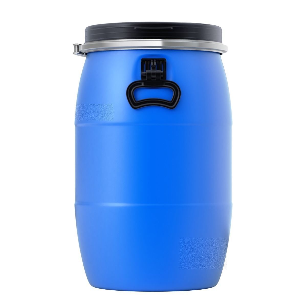 Plastic Barrel 3D model_6