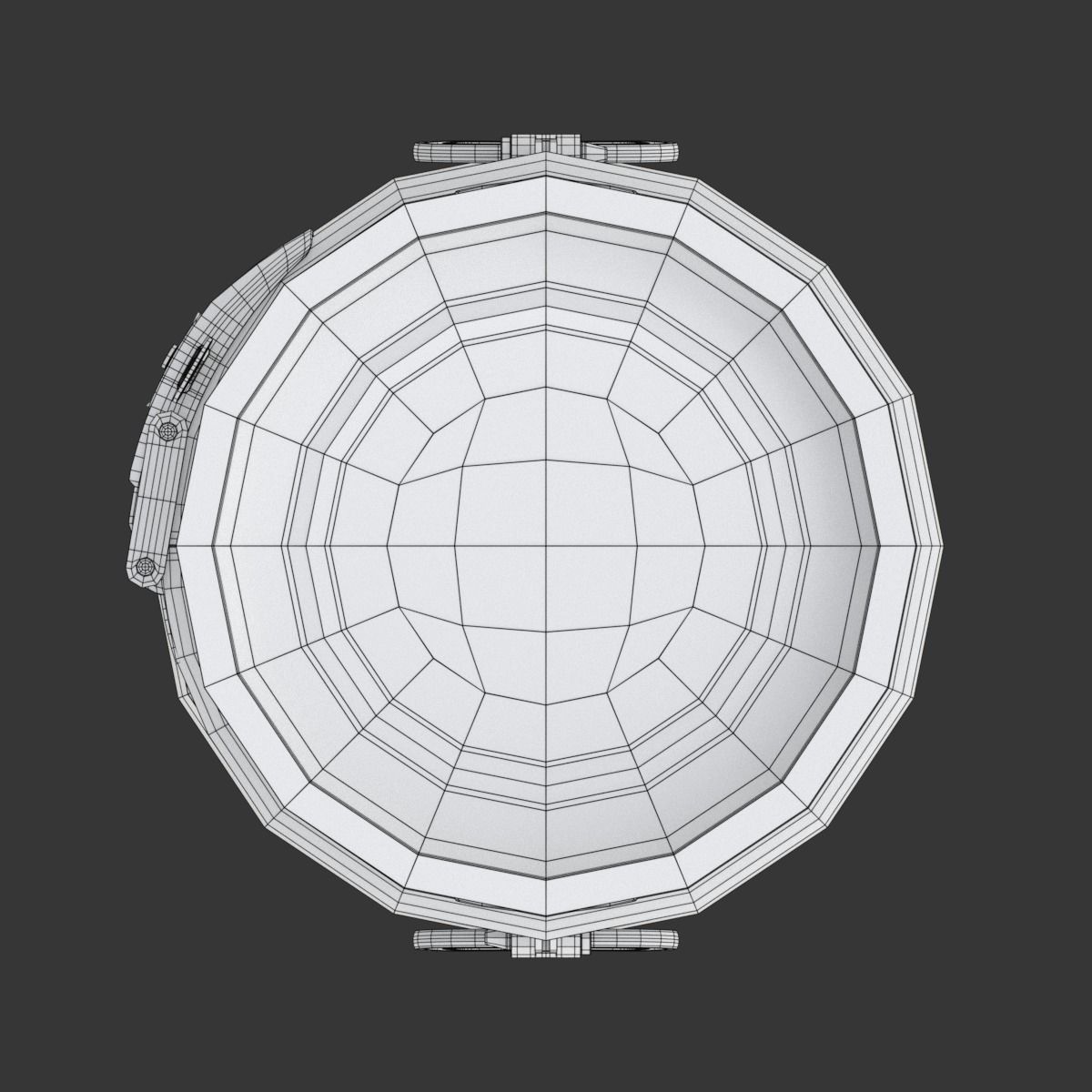 Plastic Barrel 3D model_18