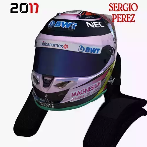 Perez helmet 2017