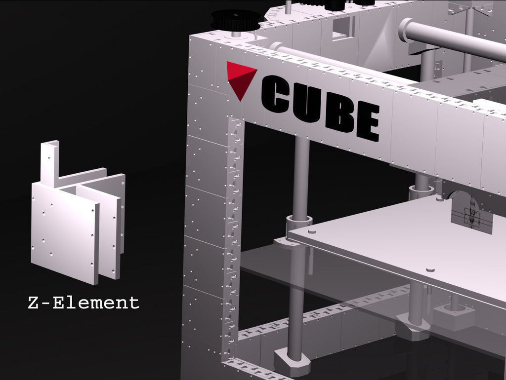 CUBE -The 3D printed 3D printer Free 3D print model_8