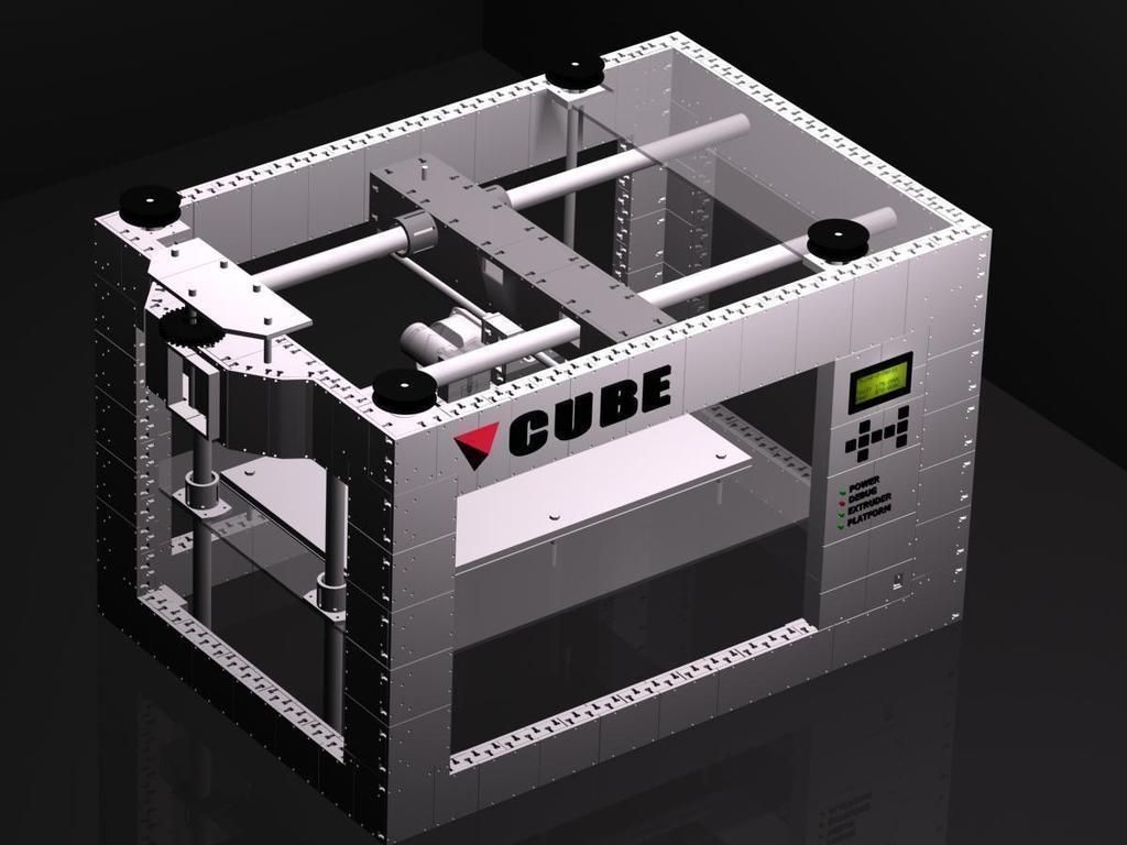 CUBE -The 3D printed 3D printer Free 3D print model_6
