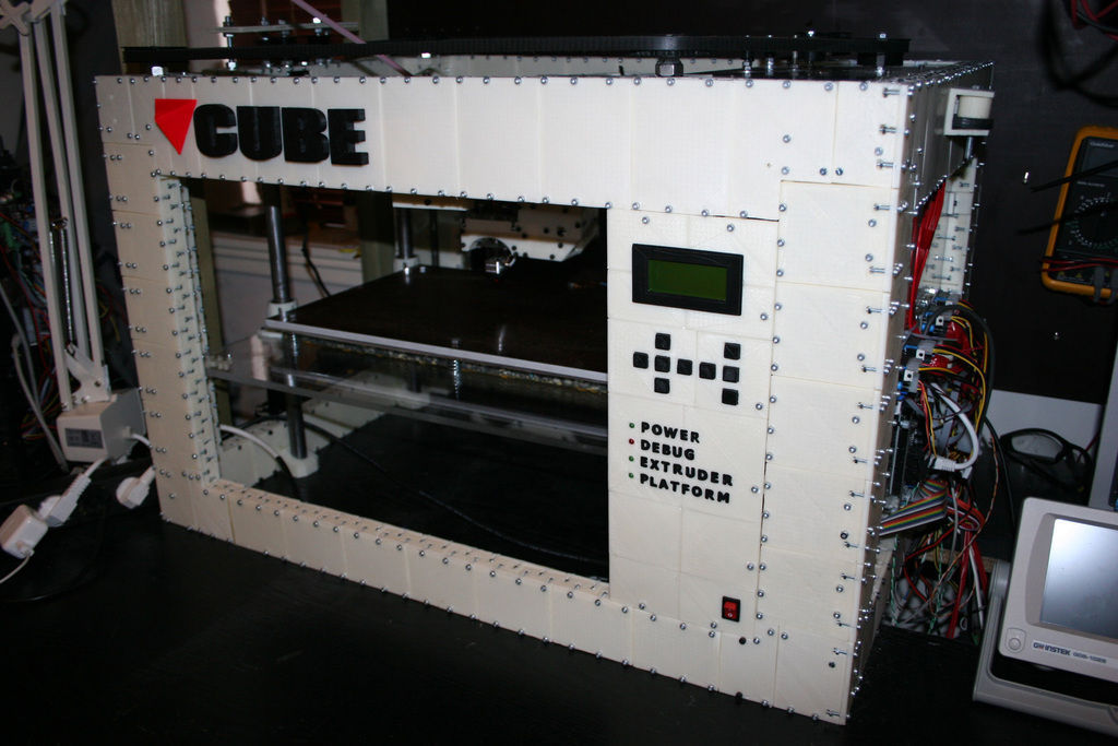 CUBE -The 3D printed 3D printer Free 3D print model_2