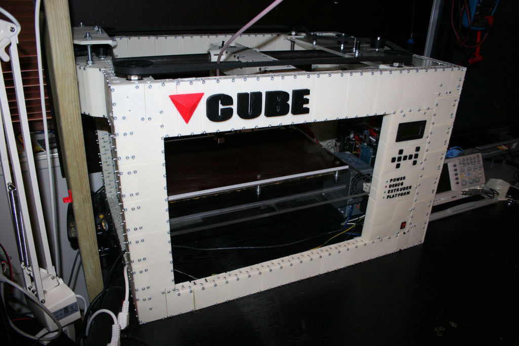 CUBE -The 3D printed 3D printer Free 3D print model_1