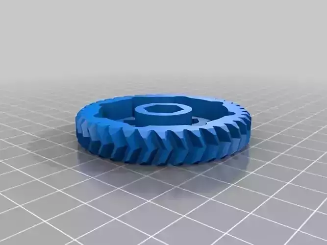 Eckstruder Herringbone gears