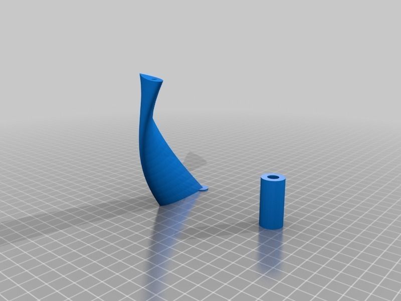 Savonius Gorlov VAWT Free 3D print model_8