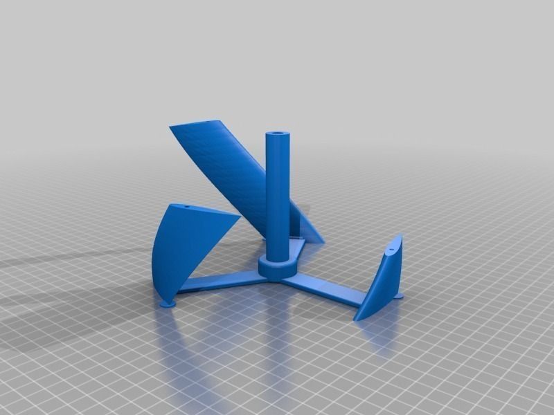 Savonius Gorlov VAWT free 3D model 3D printable | CGTrader