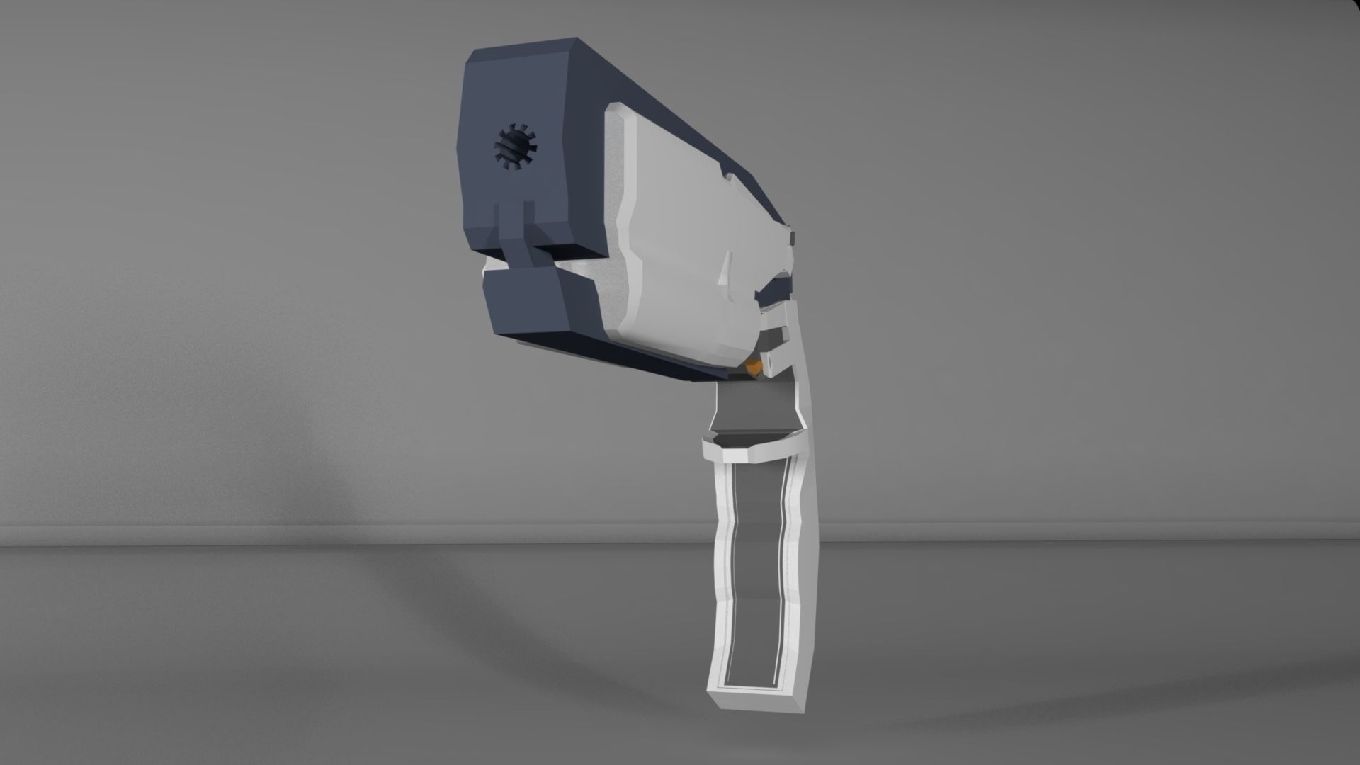 Toy Gun with shop sheaves   Free low-poly 3D model_5