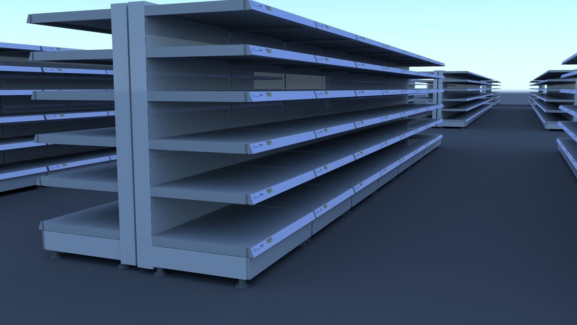 Toy Gun with shop sheaves   Free low-poly 3D model_13