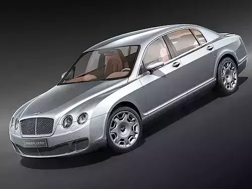 Bentley Continental Flying Spur Speed 2009 3D Model 3D model