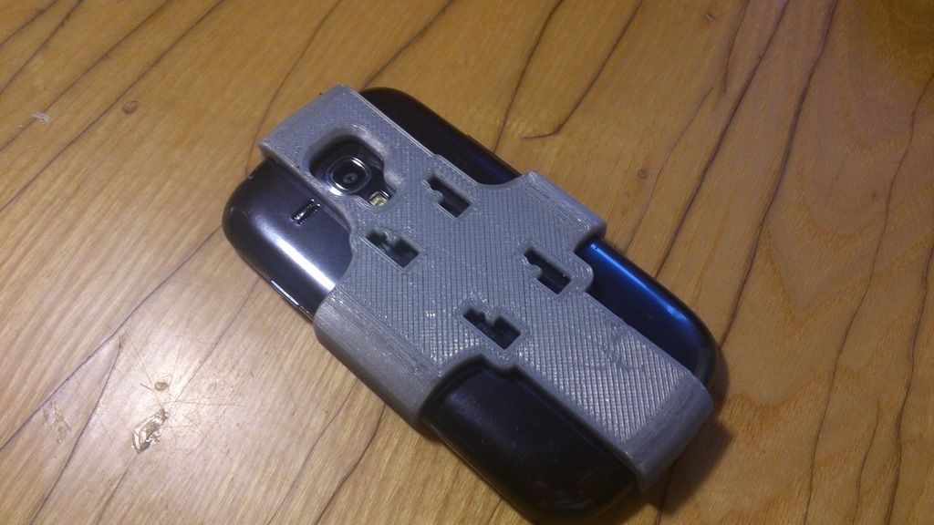 Samsung S3 Mini Car Holder Free 3D print model_2