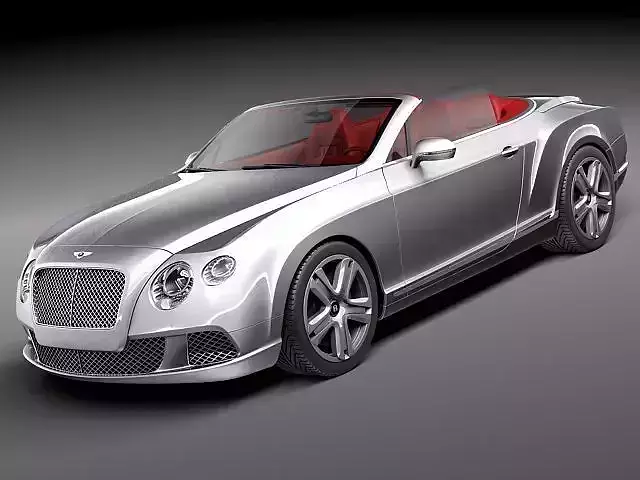 Bentley Continental GTC 2012 3D Model