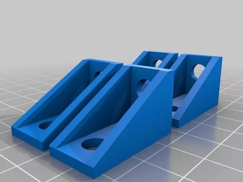 Low cost drawer face repair parts Free 3D print model_0