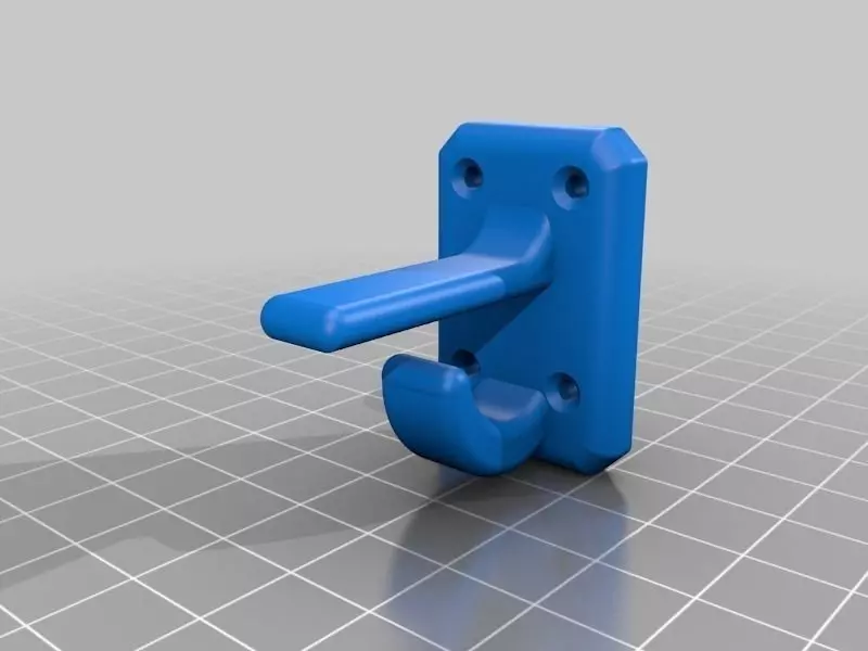 Simple Door Hook Free 3D print model_0