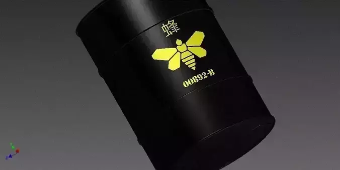 Methylamine Barrel from Breaking Bad