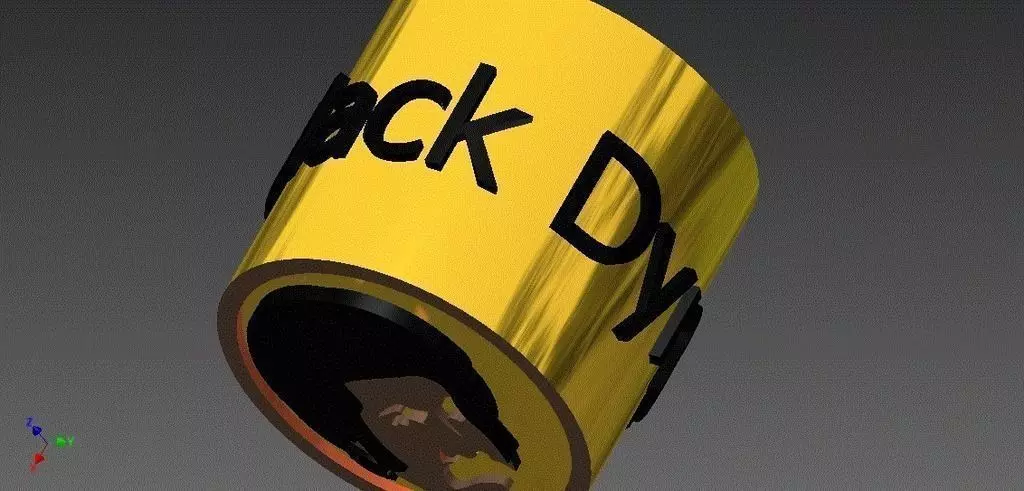 Black Dynamite Nunchuck Ends Free 3D print model