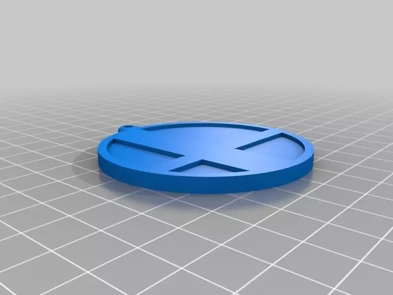 Super Smash Brothers keychain fob Free 3D print model_0