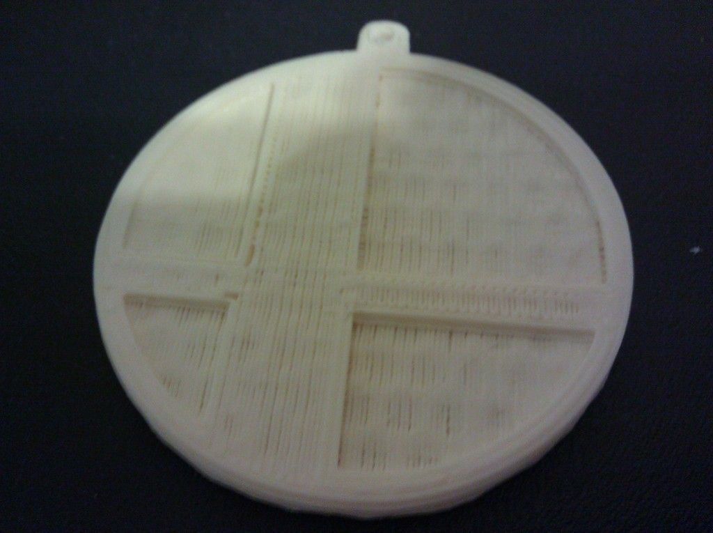 Super Smash Brothers keychain fob Free 3D print model_1