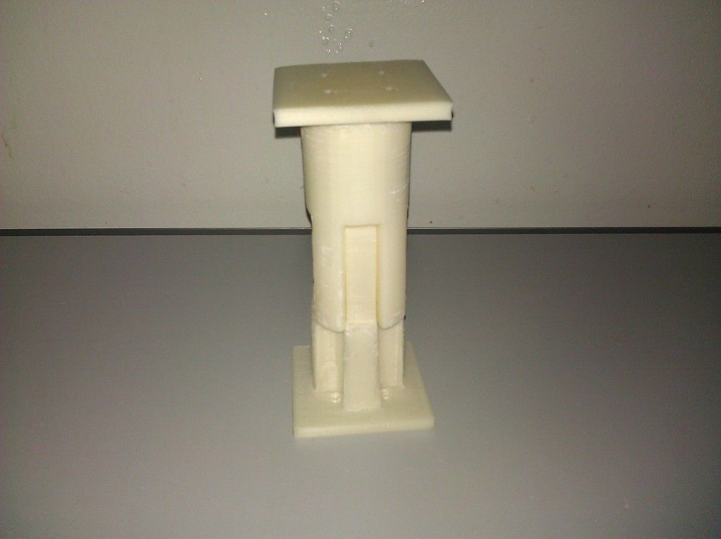 UltiMachine 5lb spool holder Free 3D print model_2