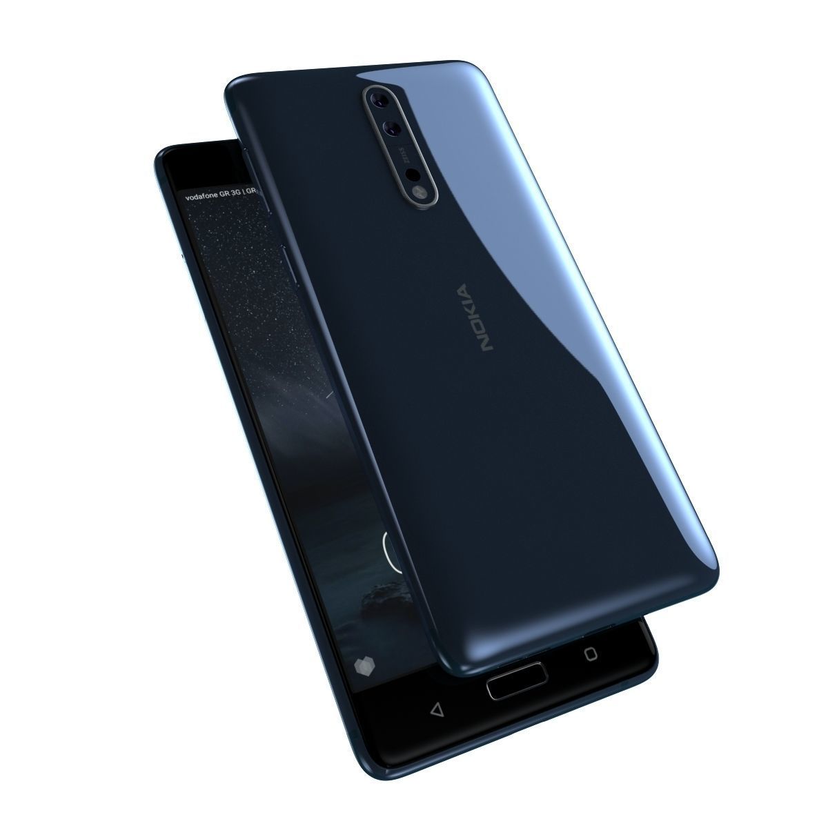 Nokia 8 All Colors 3D model_40