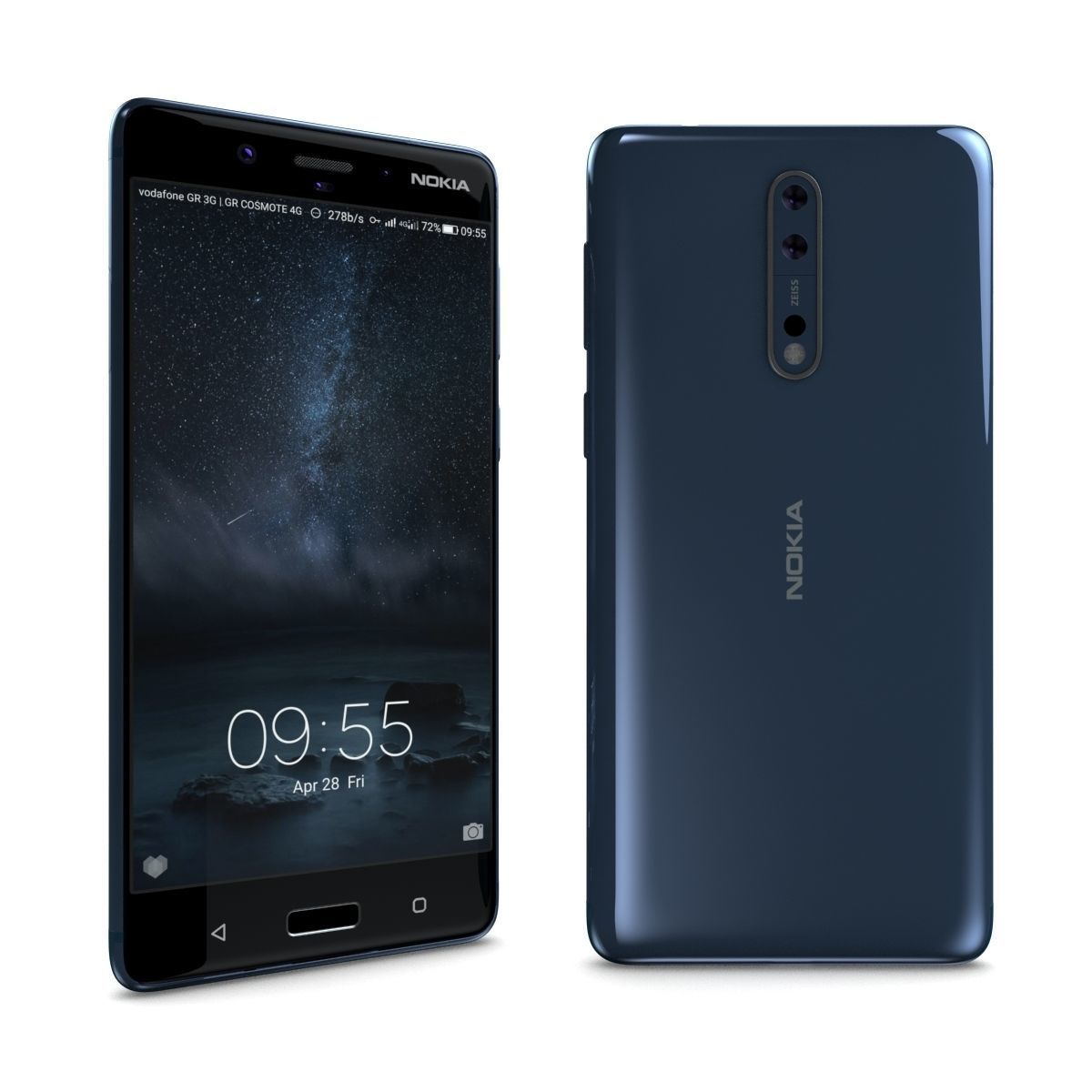 Nokia 8 All Colors 3D model_47