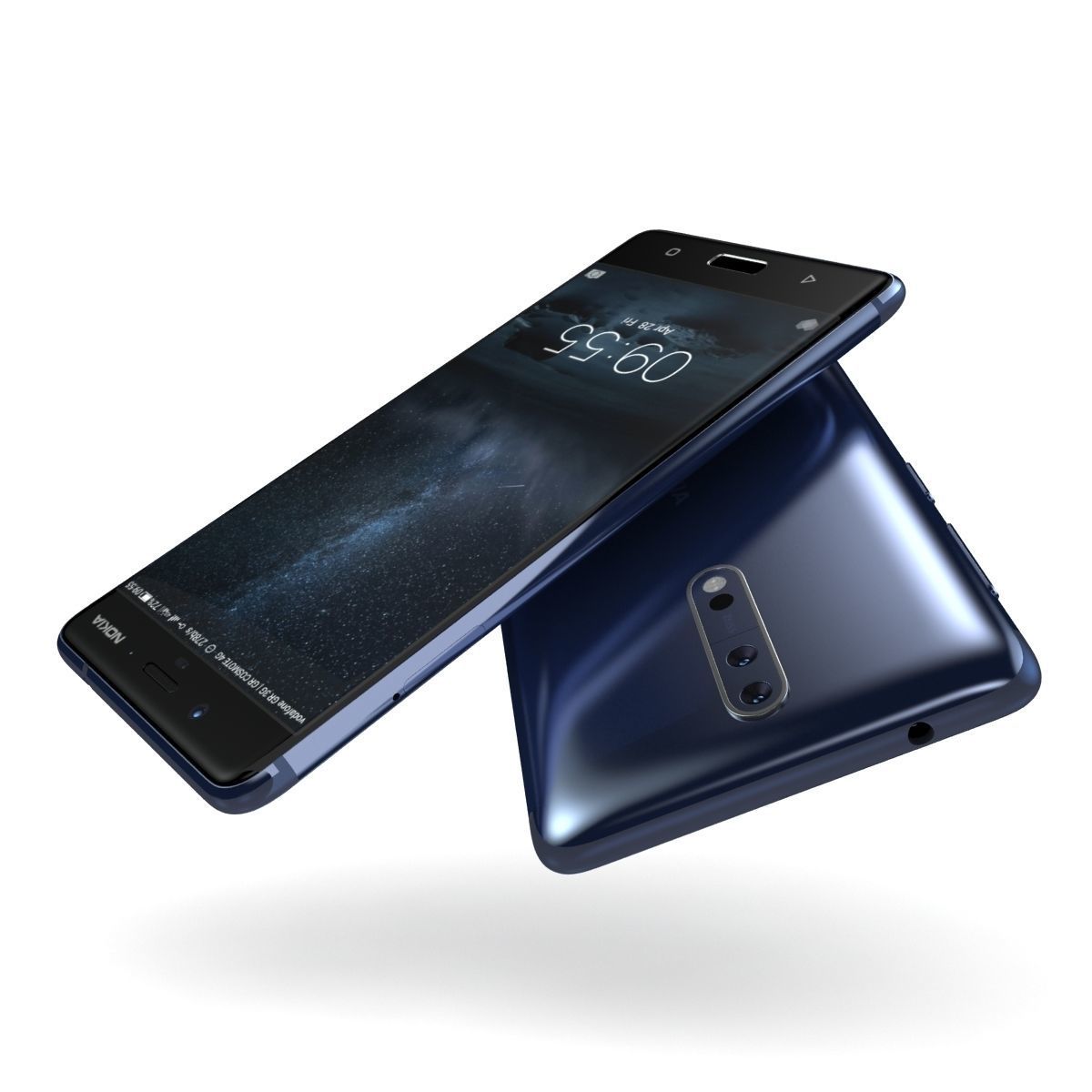 Nokia 8 All Colors 3D model_26
