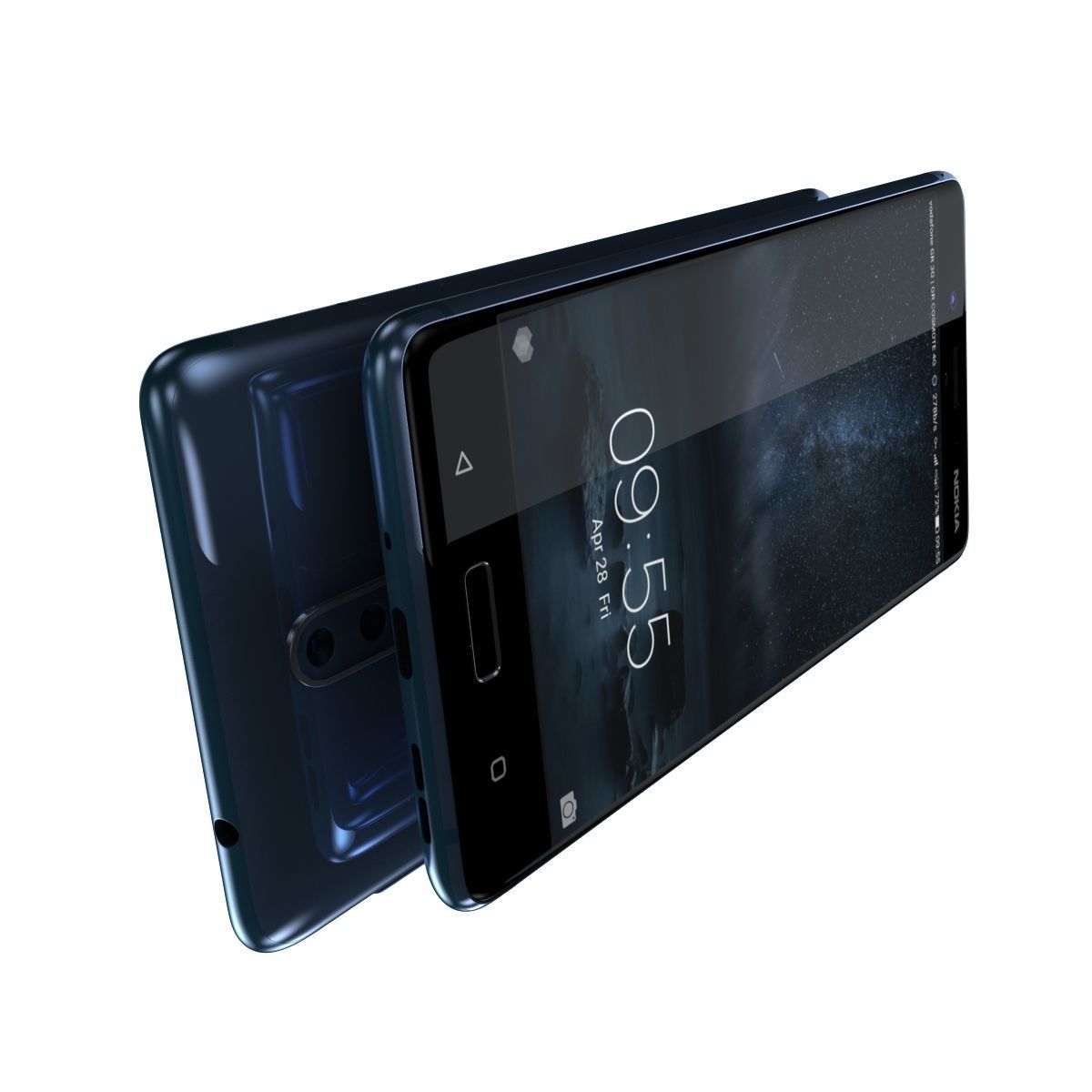 Nokia 8 All Colors 3D model_43