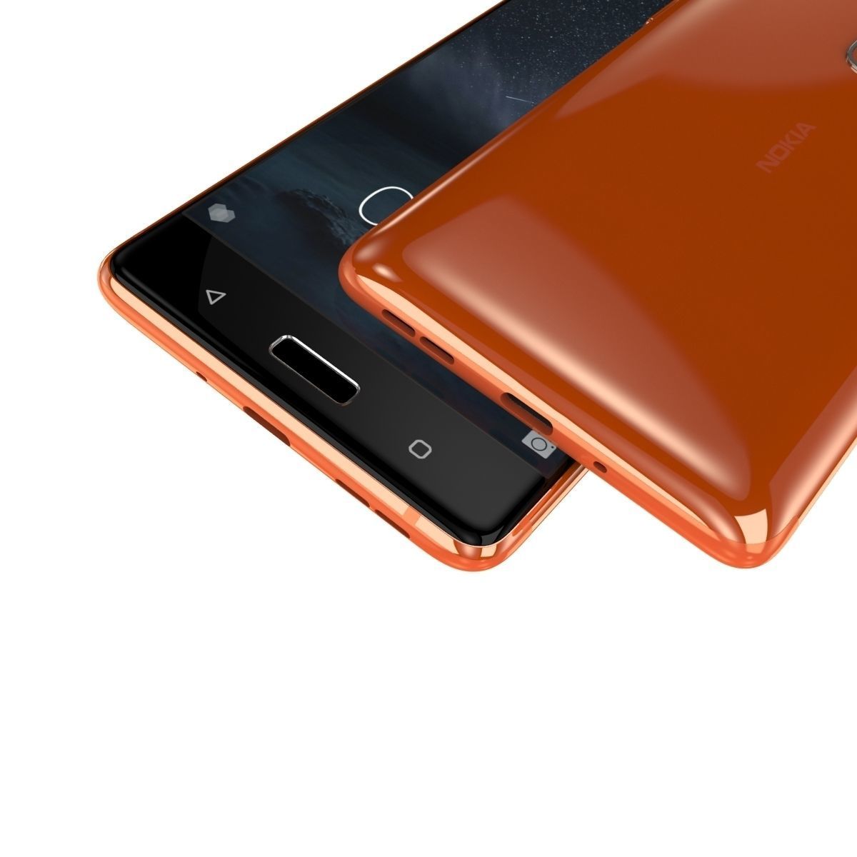 Nokia 8 All Colors 3D model_3