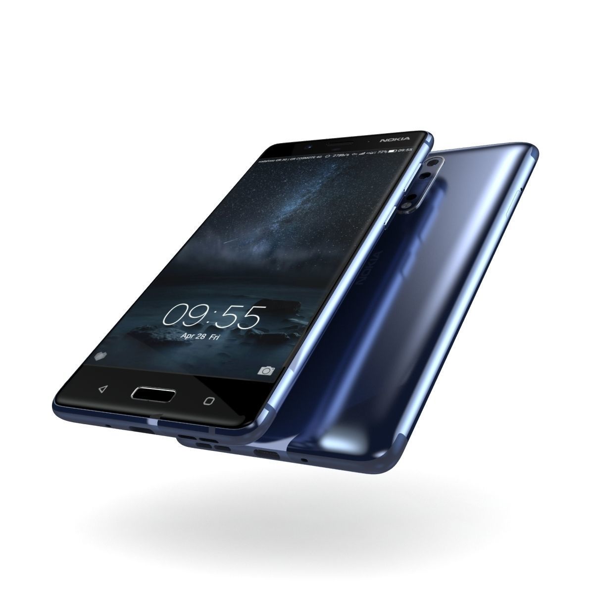 Nokia 8 All Colors 3D model_27