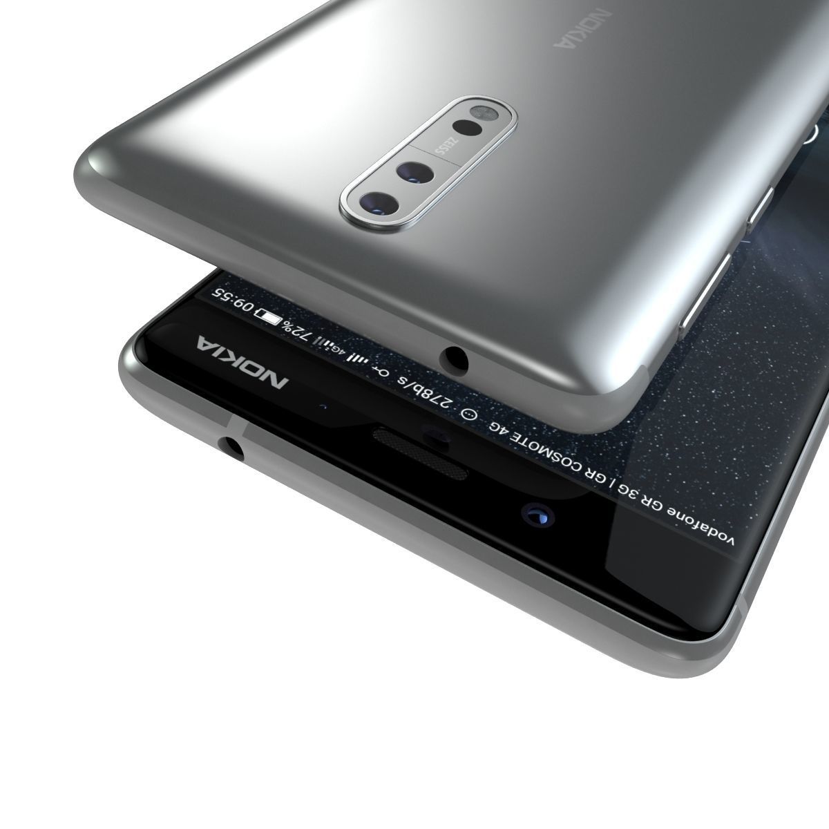 Nokia 8 Steel 3D model_6