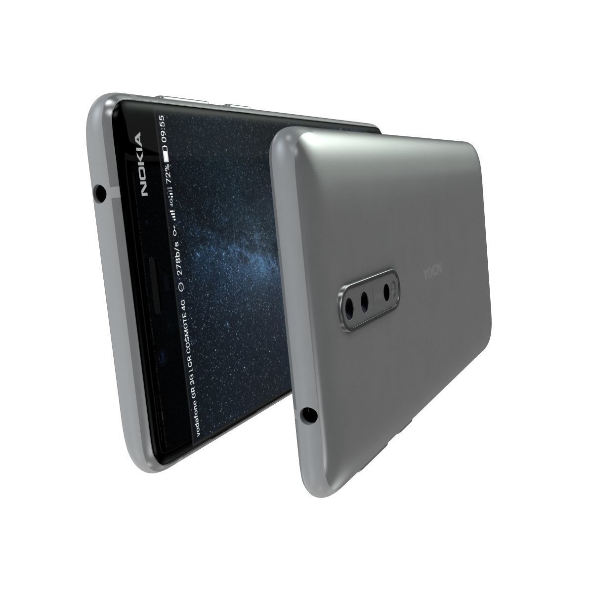 Nokia 8 Steel 3D model_10