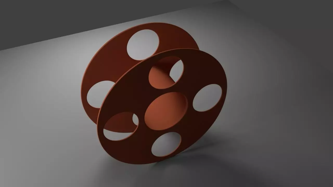 Filament spool for 3D printers 3D print model_0