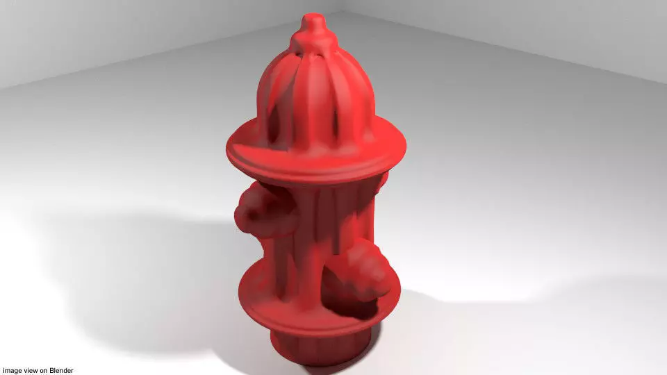 Fire Hydrant - Type 2 3D model