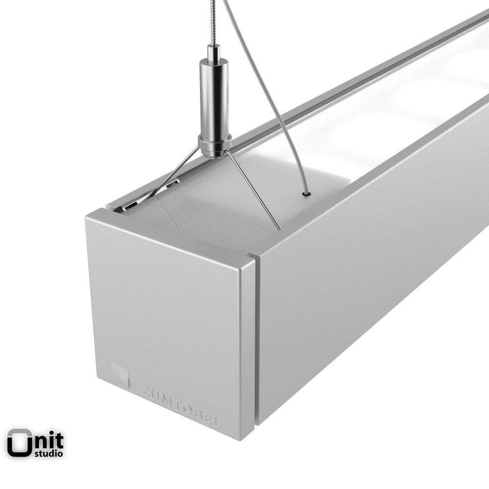 Zumtobel Lincor pendant LED luminaire 3D model_6