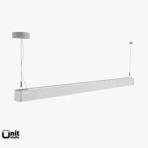 Zumtobel Lincor pendant LED luminaire 3D model