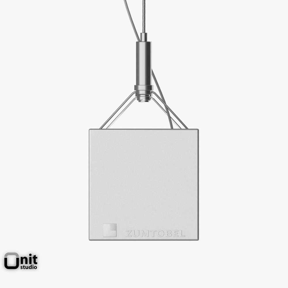 Zumtobel Lincor pendant LED luminaire 3D model_9