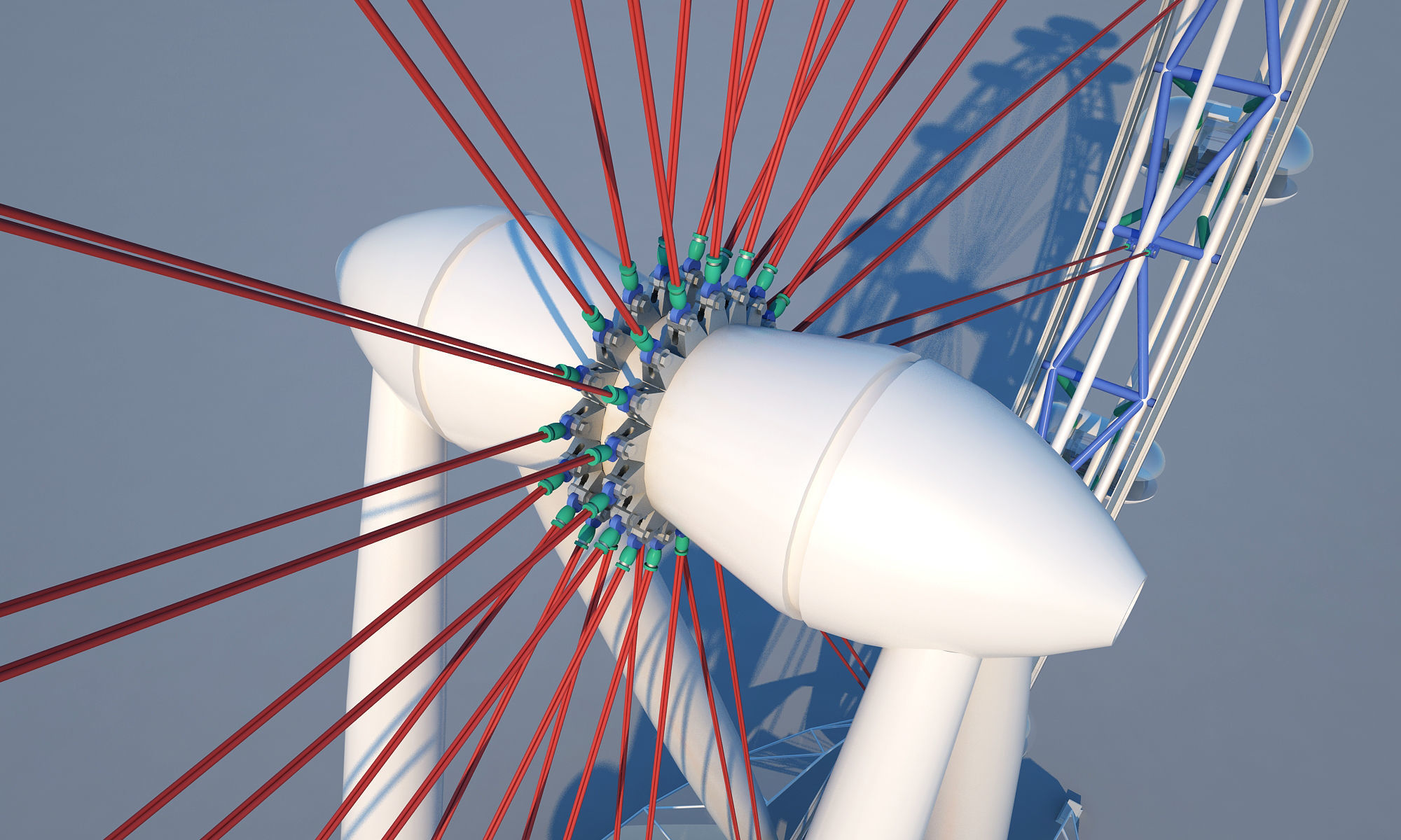 Ferris Wheel 3D model_11