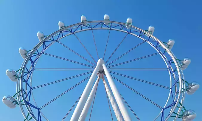 Ferris Wheel 3D model