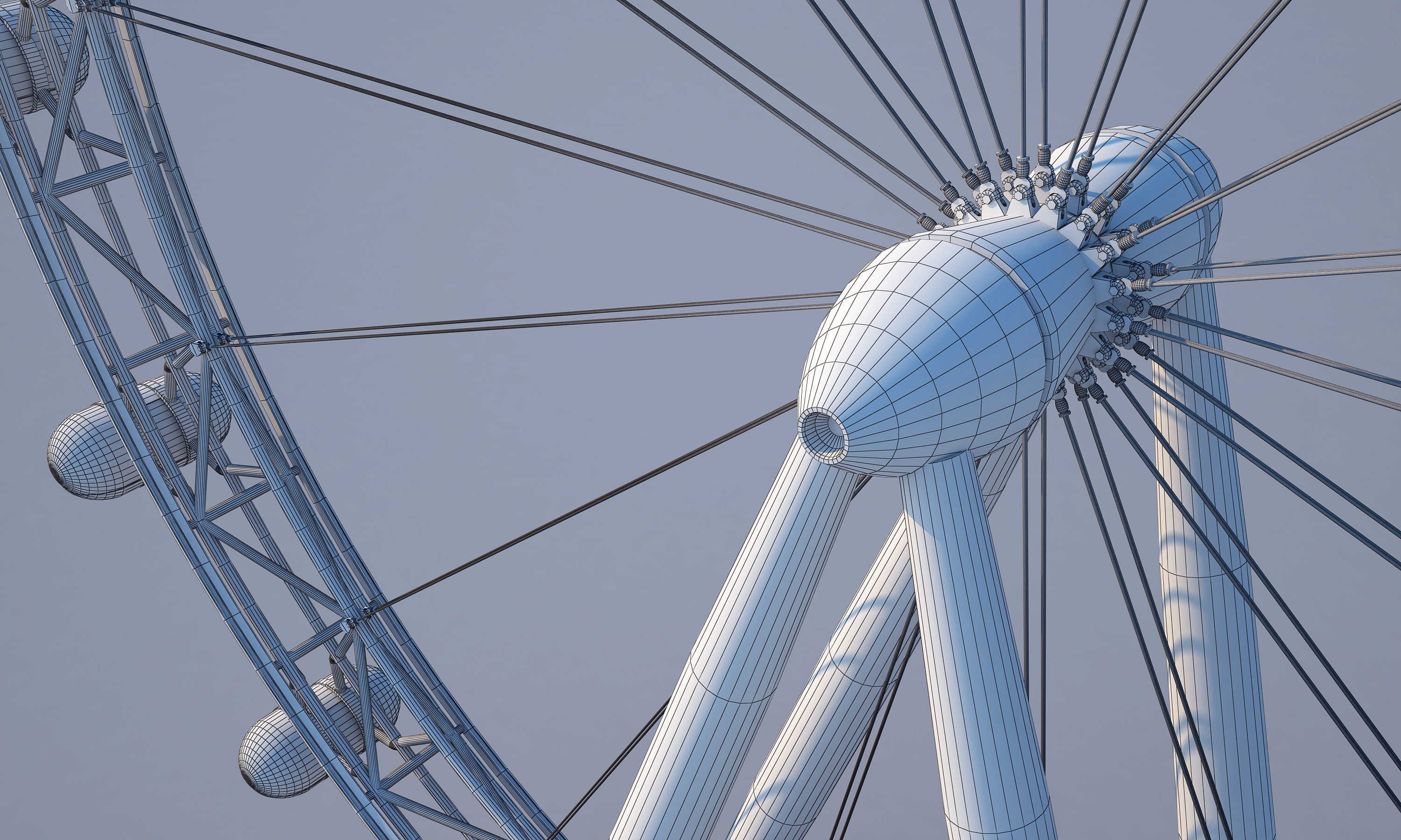 Ferris Wheel 3D model_10