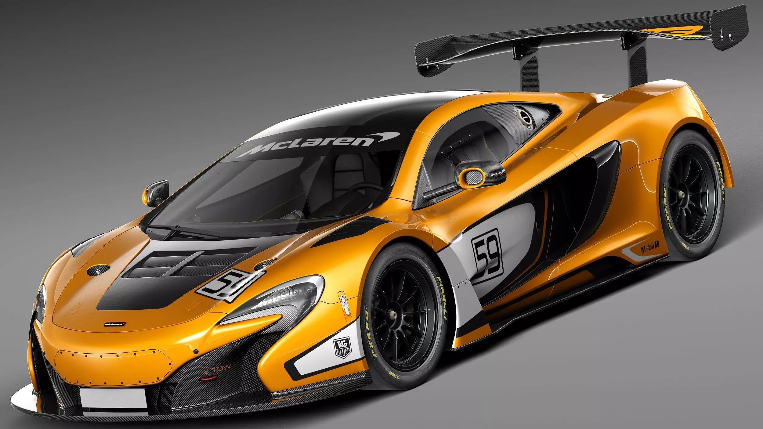 Mclaren 650S GT3 2015 3D model_0