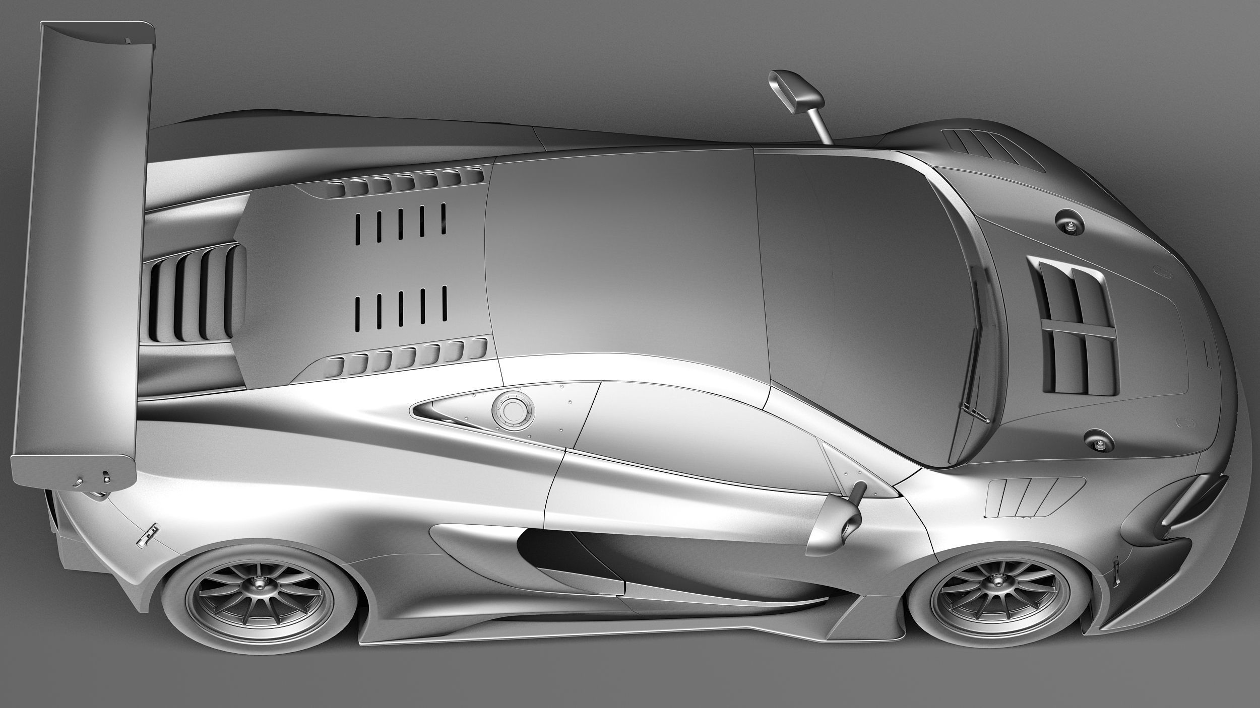 Mclaren 650S GT3 2015 3D model_16