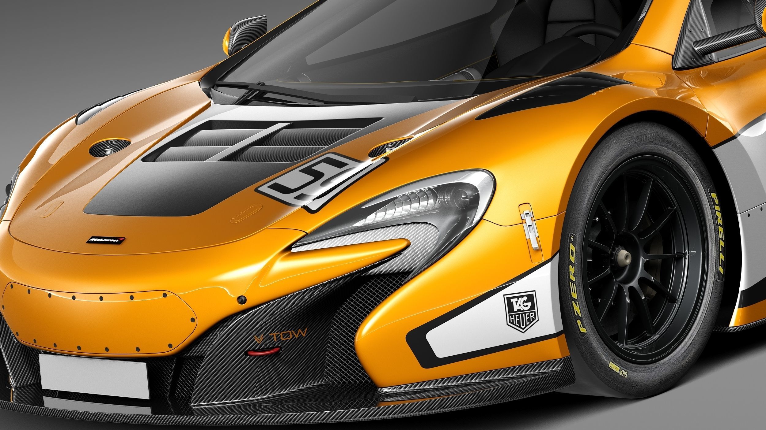 Mclaren 650S GT3 2015 3D model_2