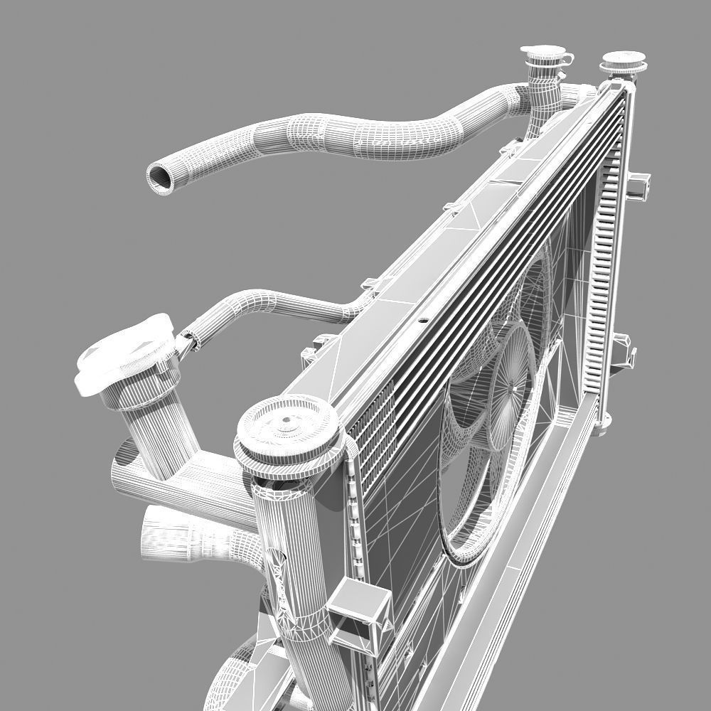 Engine Cooling Fan 3D model_14