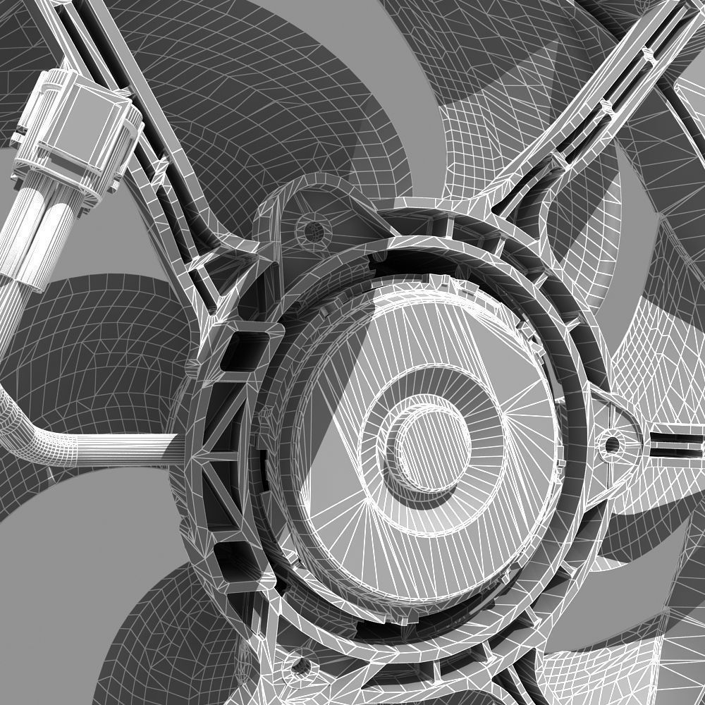 Engine Cooling Fan 3D model_17