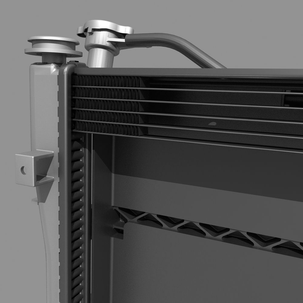 Engine Cooling Fan 3D model_8