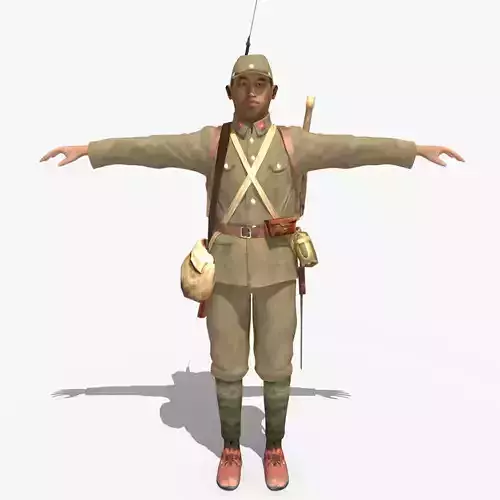 WWII Japanese Soldier 01